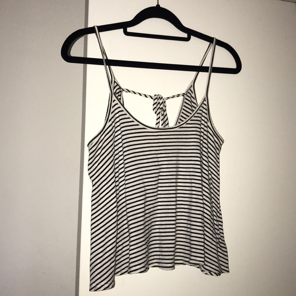 Striped Crop Tank